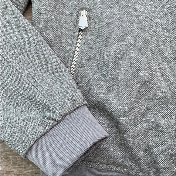 ❤️ Zara Man Grey Jacket with Navy Lining Size Medium NWOT - Picture 5 of 8